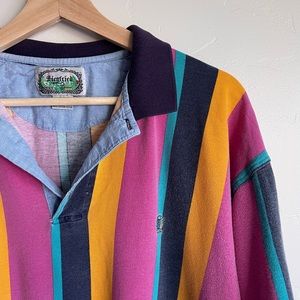 Vintage Siegfried Colorful Polo